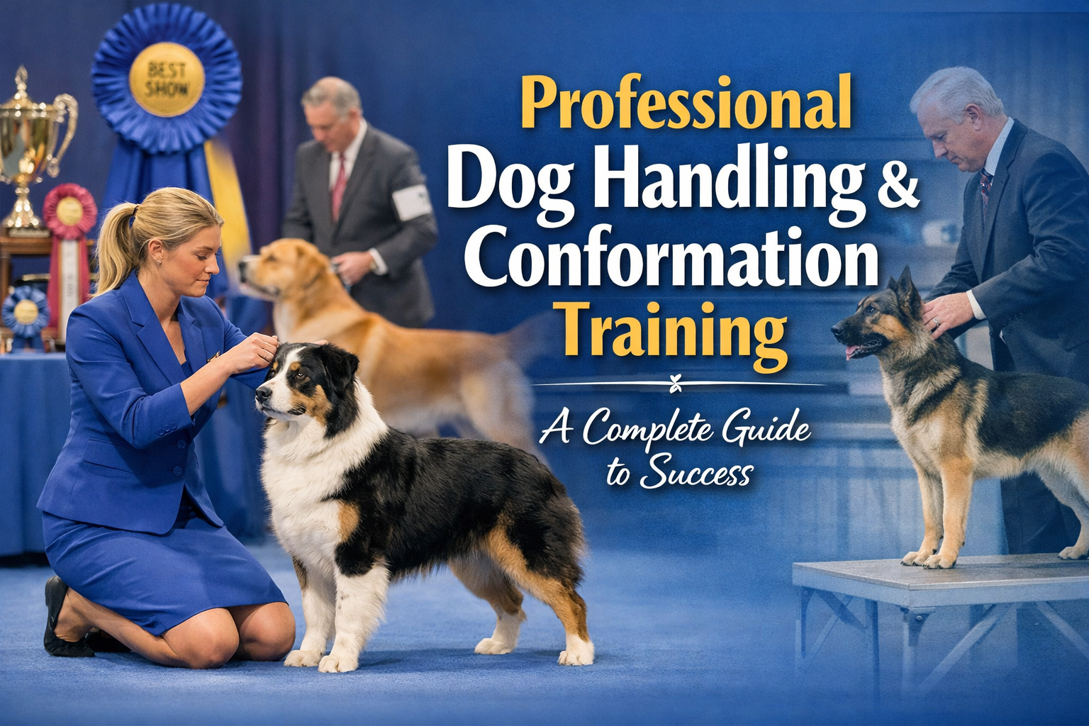 Professional Dog Handling & Conformation  Training: A Complete Guide to Success 